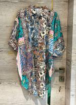 Rayon Multi Colour Casual Wear Printed Readymade Kaftan